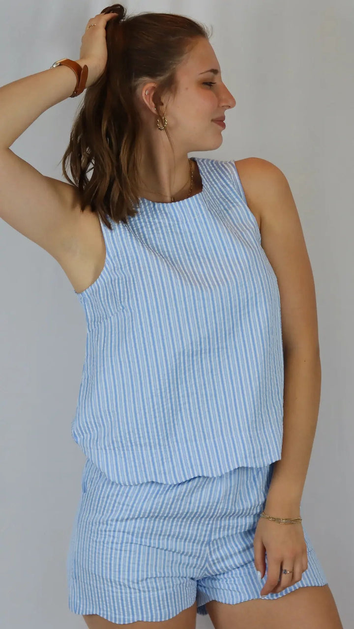 Seaside Scallop Top