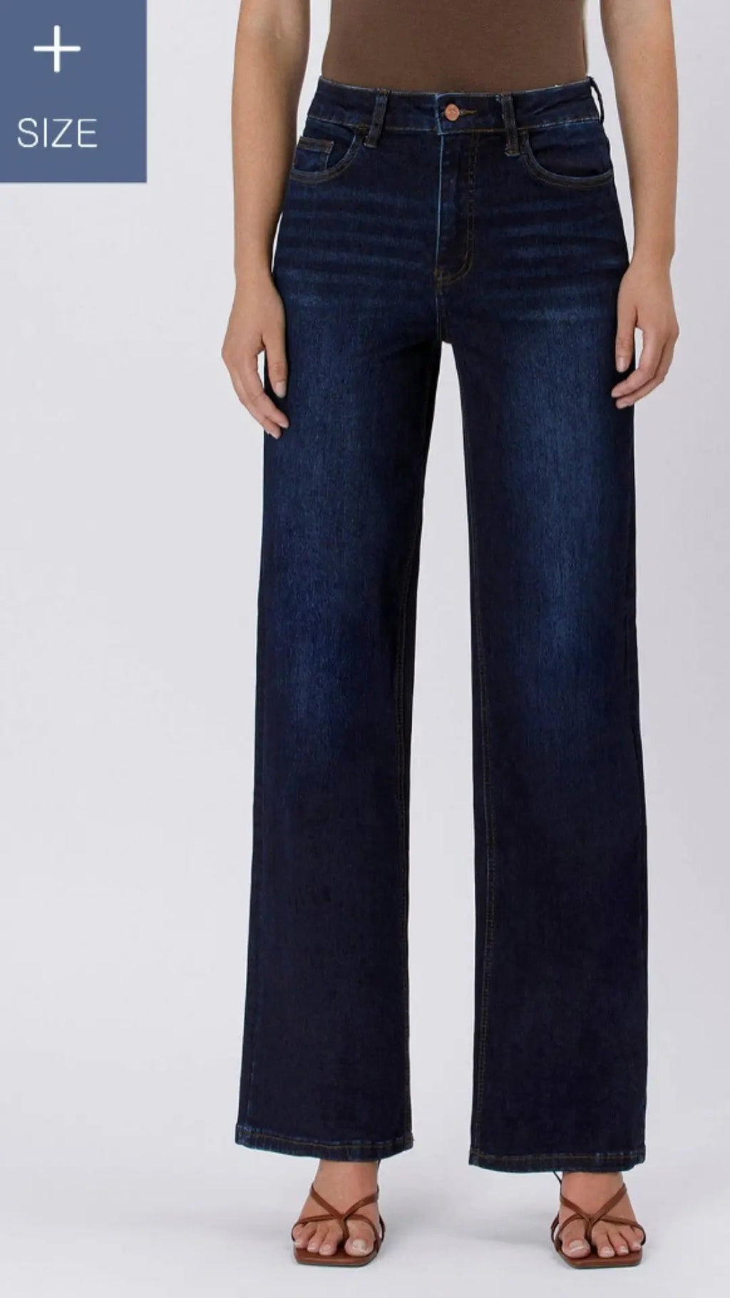 PLUS SIZE 90'S VINTAGE SUPER HIGH RISE JEANS