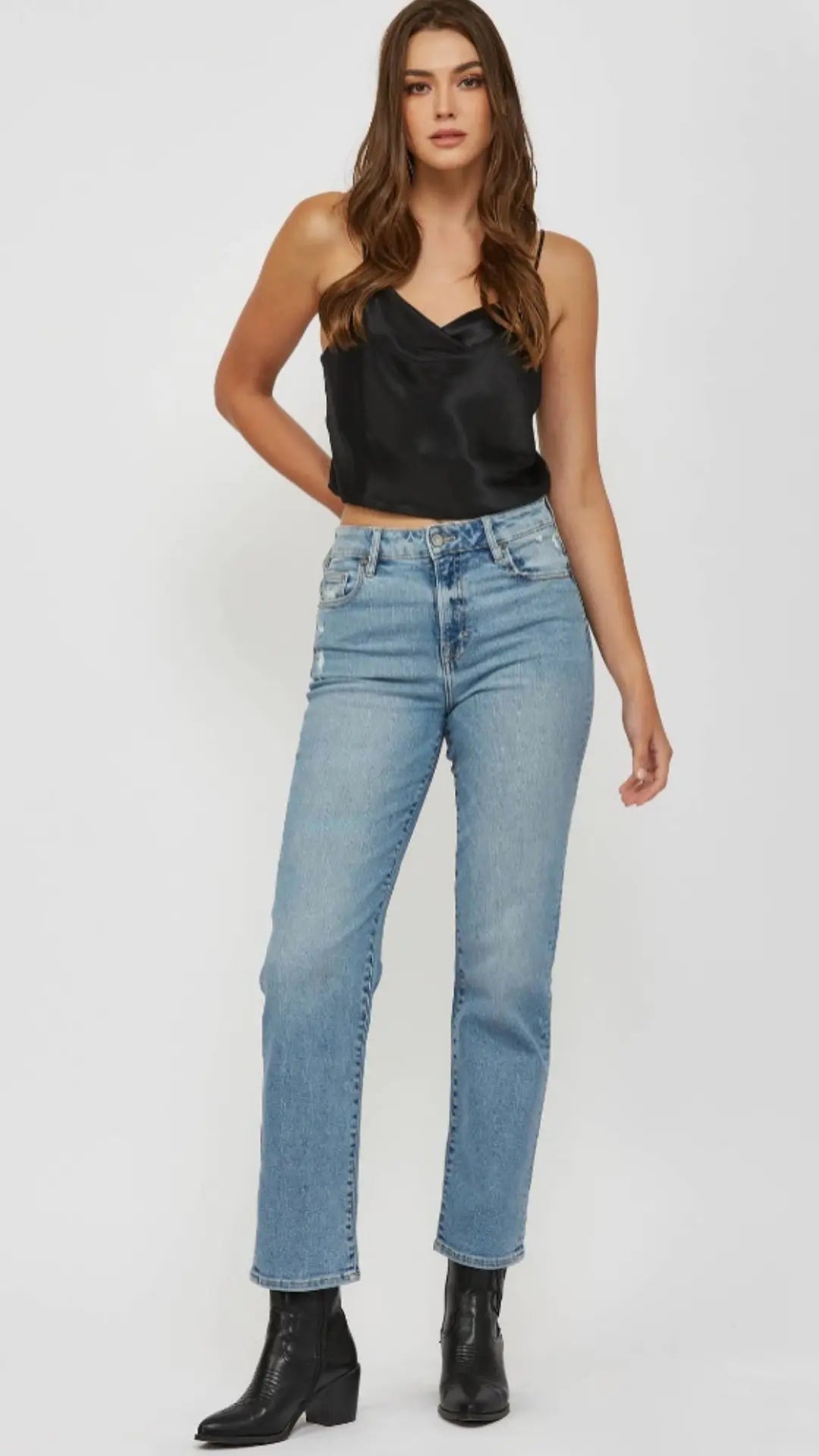 Medium Clean Classic Stretch Straight