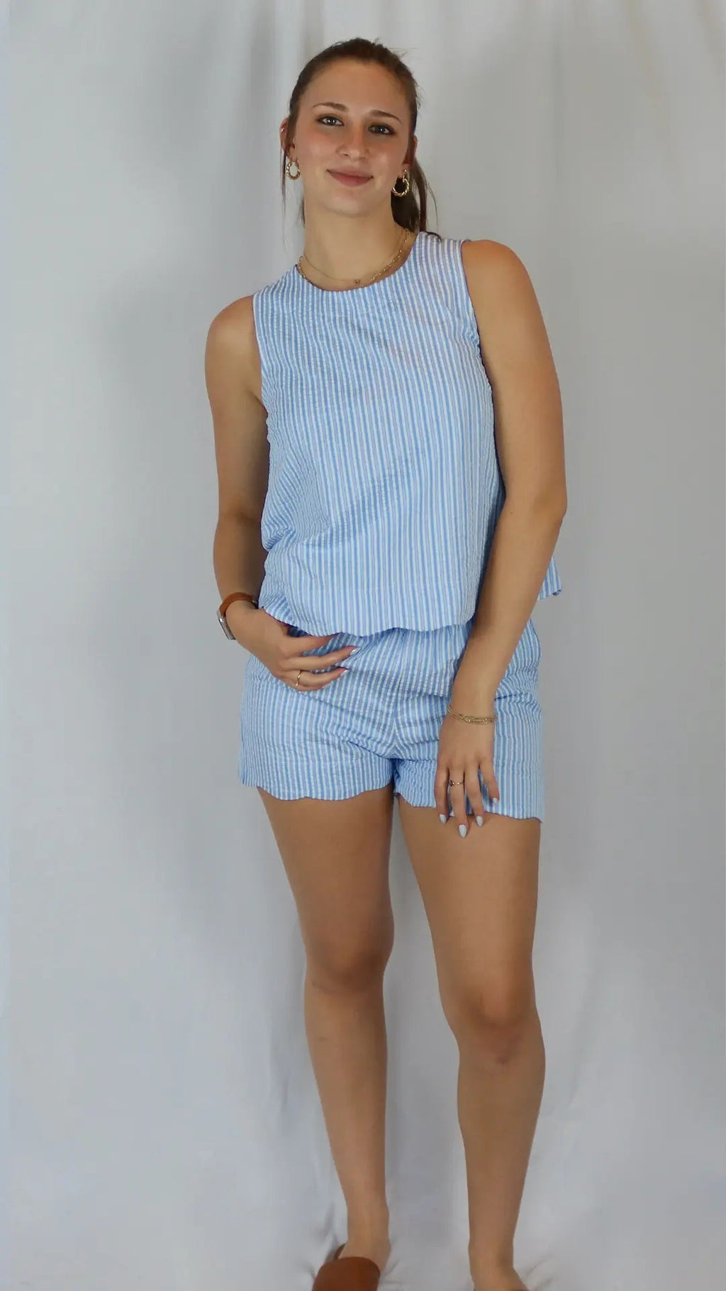 Seaside Scallop Top