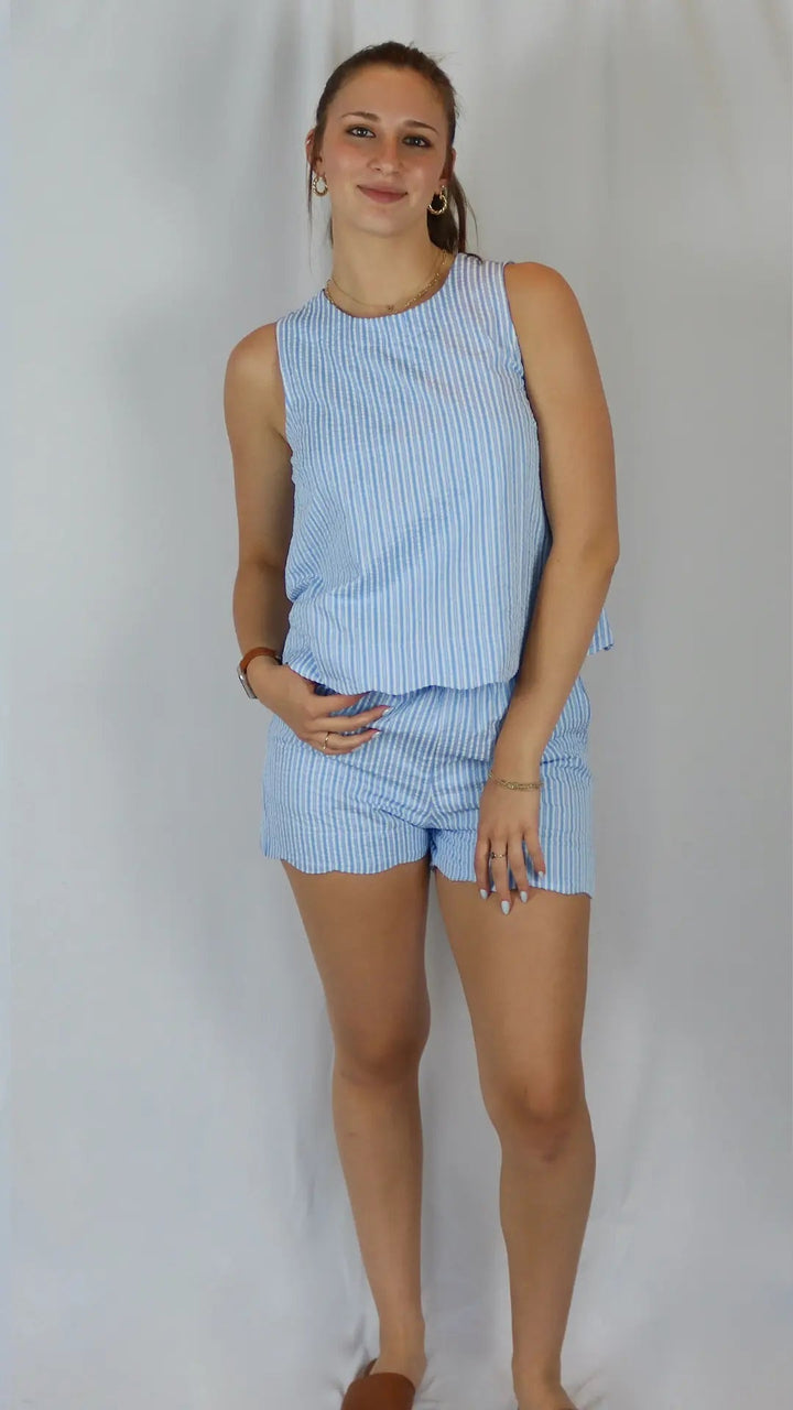 Seaside Scallop Top