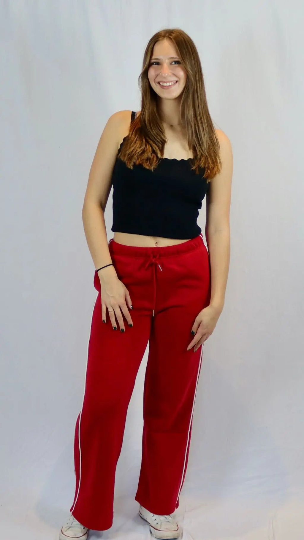 Easy Line Sweatpants - Red